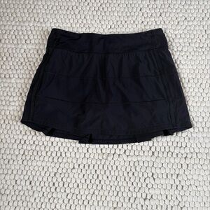 lululemon Pace Rival Skirt II (Tall) Black 8